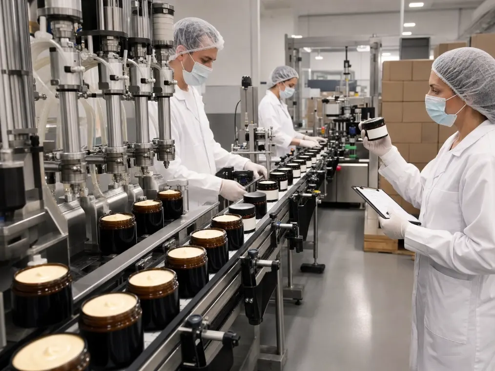 Fill, Cool, Label, Inspect, and Release the Batch