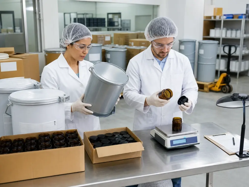 Manufacture the Bulk Pomade Under Batch Controls