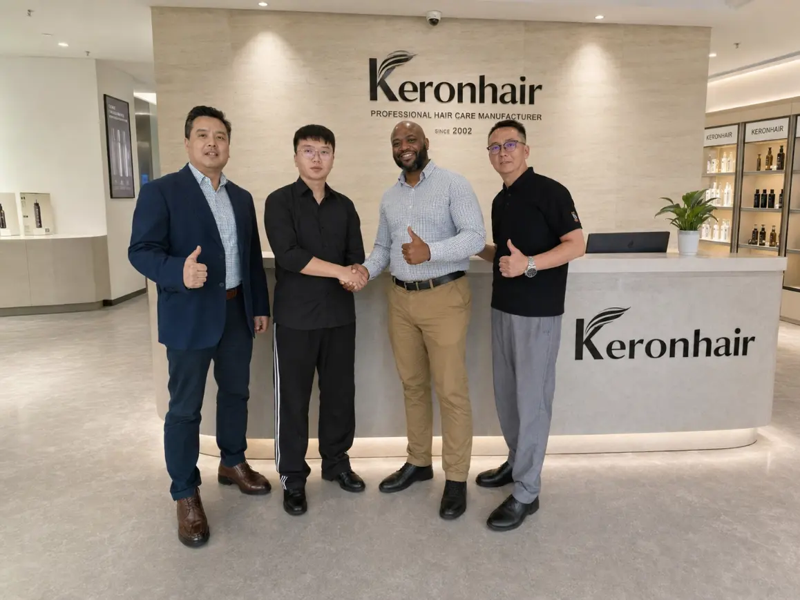 South African client partners with Keronhair.