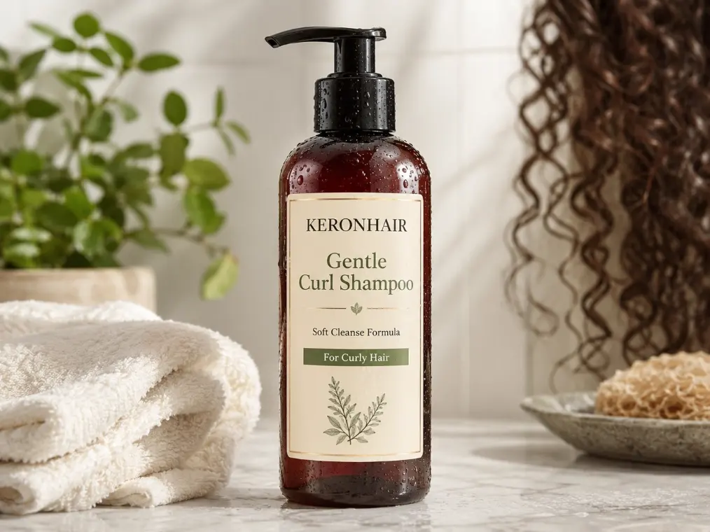 Gentle Shampoo for Curly Hair