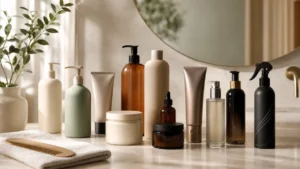 Unbranded hair care products representing mass-market, salon, and luxury brand categories in 2026