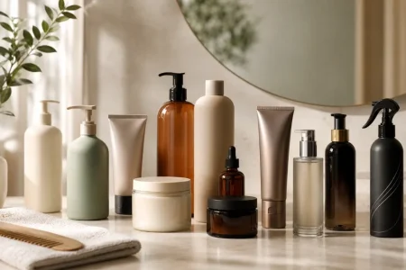Unbranded hair care products representing mass-market, salon, and luxury brand categories in 2026